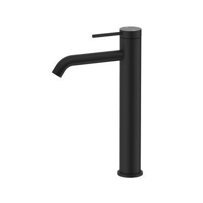 BELLA VISTA MICA LEAD FREE TALL BASIN MIXER 290MM BLACK