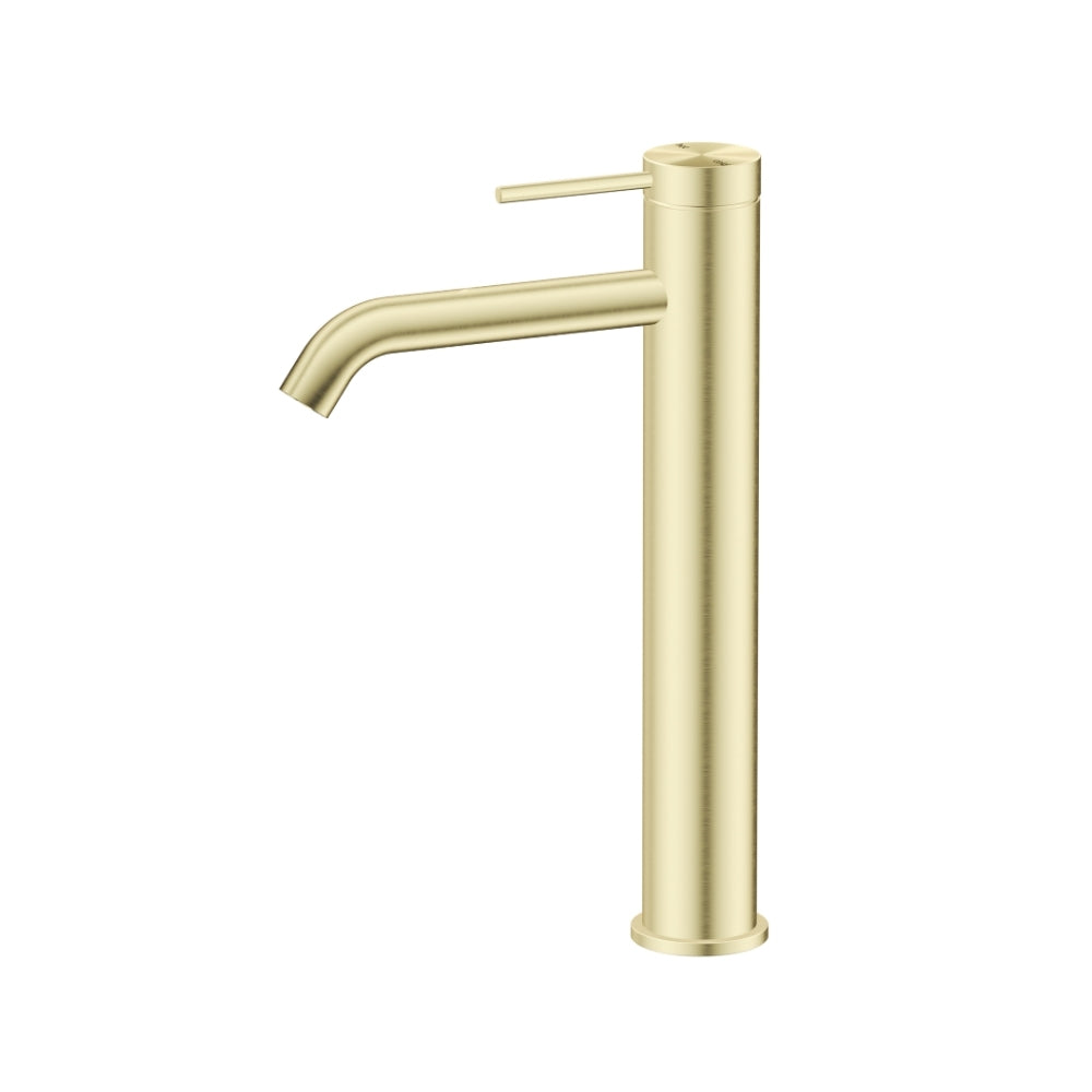 BELLA VISTA MICA LEAD FREE TALL BASIN MIXER 290MM FRENCH GOLD
