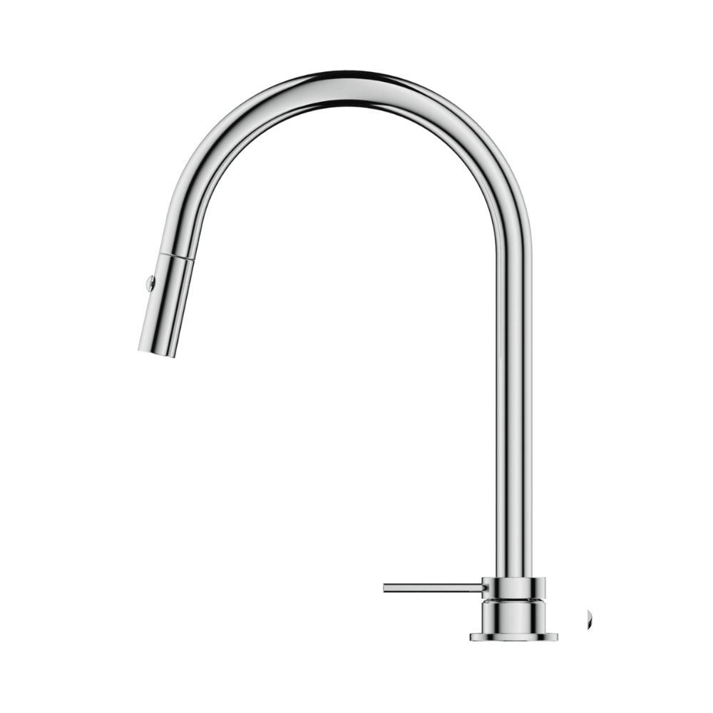 BELLA VISTA MICA LEAD FREE PULL-OUT HOB MIXER SET 375MM CHROME