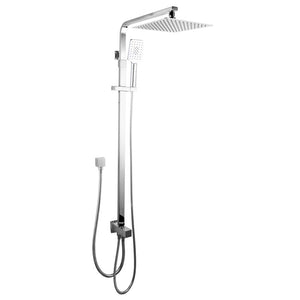 AQUAPERLA SQUARE 10" SHOWER STATION CHROME