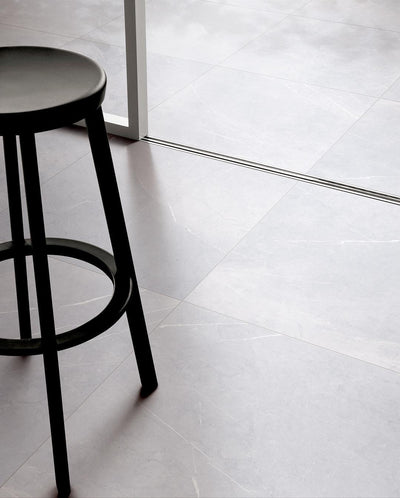 ELITE IMPORTERS BRACCA LIGHT GREY MATTE 600X600MM SQUARE TILE (PER BOX)