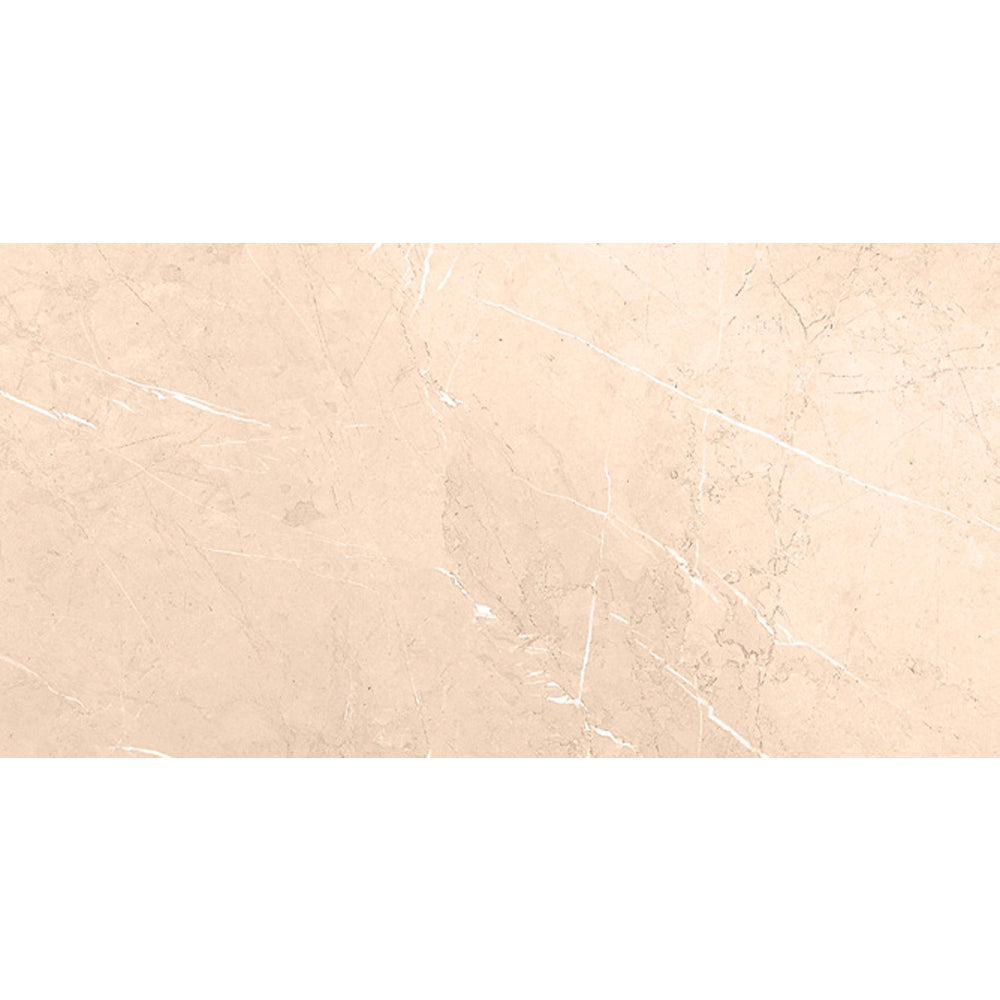 ELITE BRACCA BEIGE POLISHED 300X600MM RECTANGULAR TILE (PER BOX)