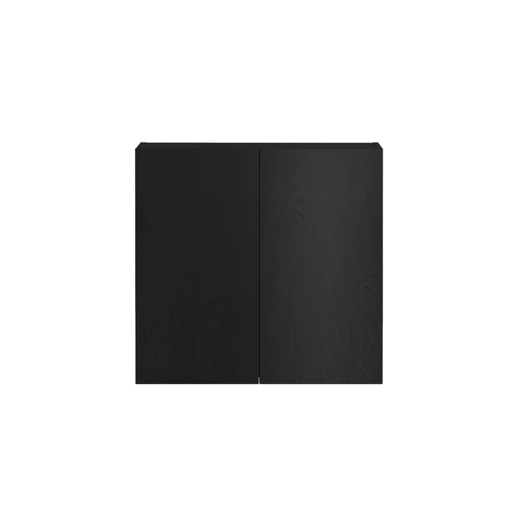 OTTI BYRON BLACK OAK 1960MM LAUNDRY AND WALL CABINET WITH STONE TOP & SINK (PACKAGE-A)