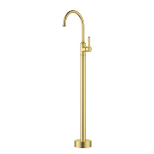 IKON CLASICO WALL BASIN MIXER BRUSHED GOLD