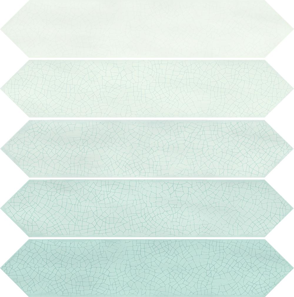 ELITE CRACKLE LAGUNA GLOSS TILE SAMPLE (1PC)