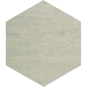 EVERSTONE DURASTONE ASH GREY MATTE 600X520MM HEXAGON TILE (PER BOX)