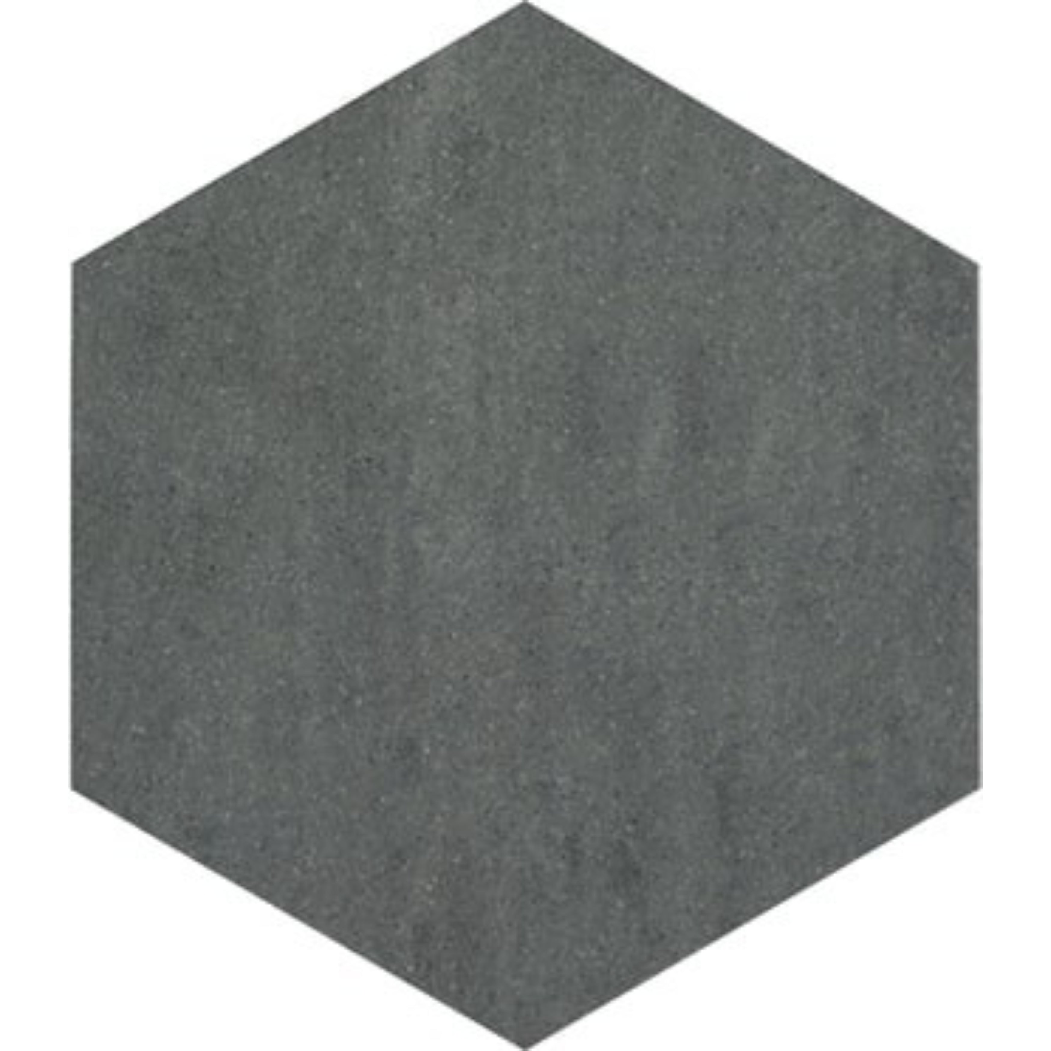 EVERSTONE DURASTONE STEEL GREY MATTE 600X520MM HEXAGON TILE (PER BOX)