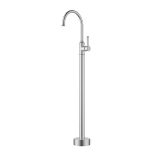 IKON CLASICO WALL BASIN MIXER BRUSHED NICKEL