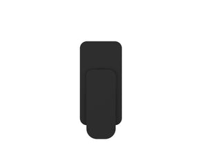 OSKAR SHOWER WALL MIXER MATTE BLACK