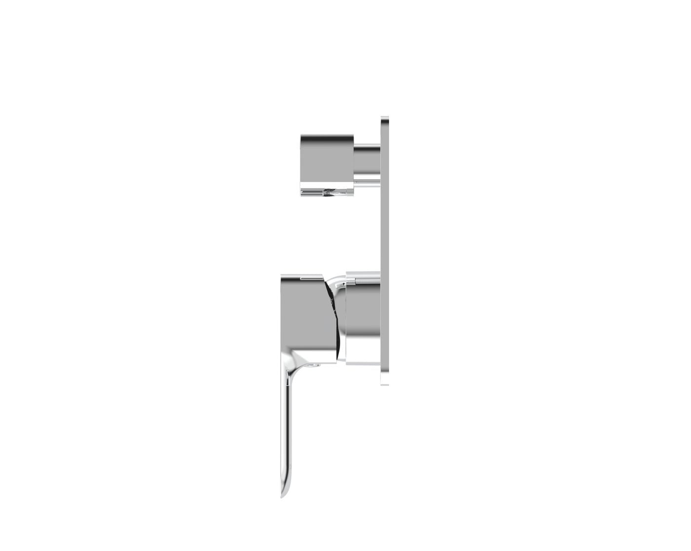 OSKAR SHOWER WALL MIXER WITH DIVERTER CHROME