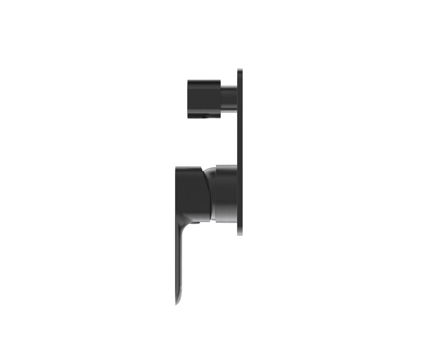 OSKAR SHOWER WALL MIXER WITH DIVERTER GUN METAL