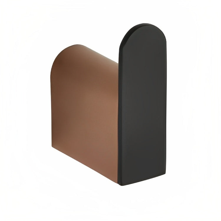 INSPIRE ZEVIO ROBE HOOK MATTE BLACK AND ROSE GOLD 46MM