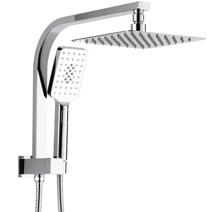 INSPIRE TARAN HALF RAIL SET WITH SQUARE HEAD CHROME