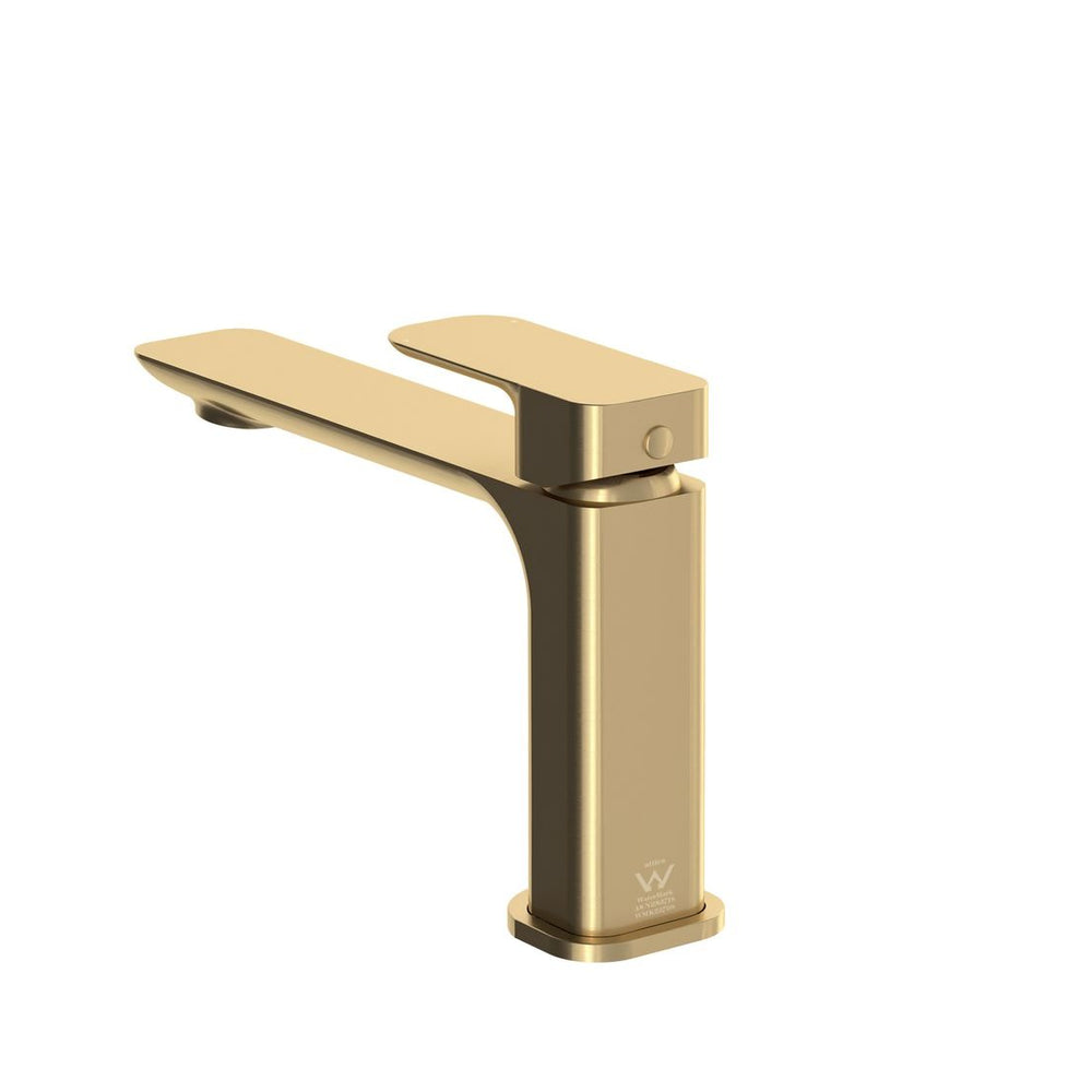 OSKAR BASIN MIXER 154MM BRUSHED GOLD