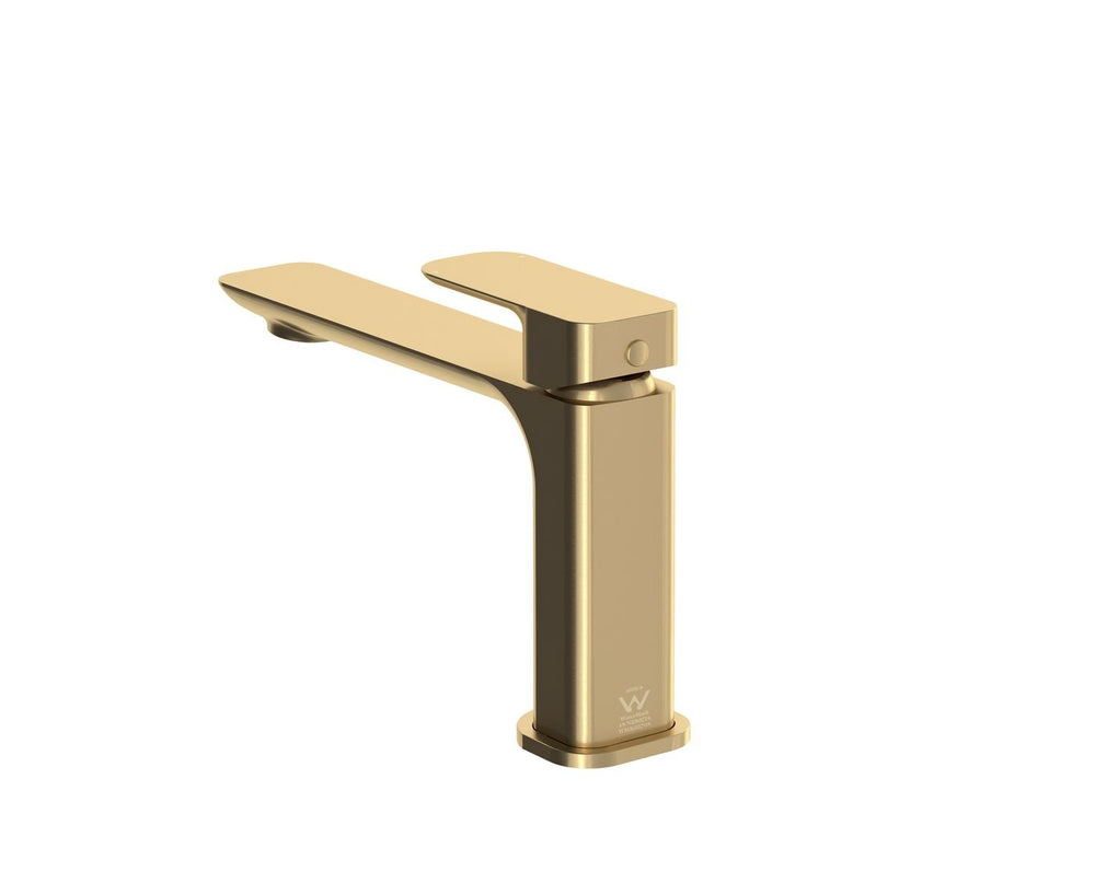 OSKAR BASIN MIXER 154MM BRUSHED GOLD
