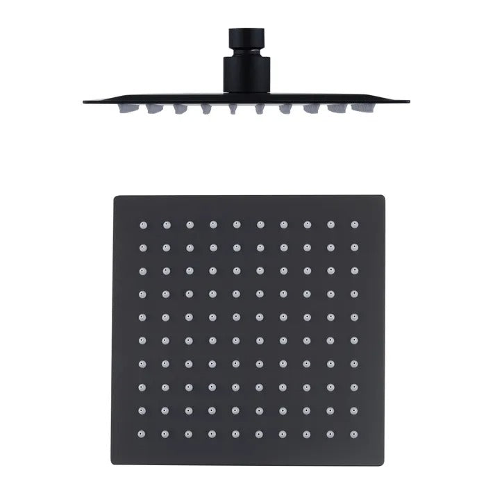 INSPIRE TARAN HALF RAIL SET WITH SQUARE HEAD MATTE BLACK