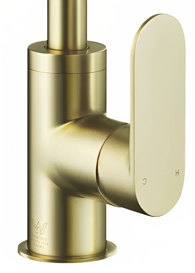 INSPIRE VETTO SINK MIXER BRUSHED GOLD