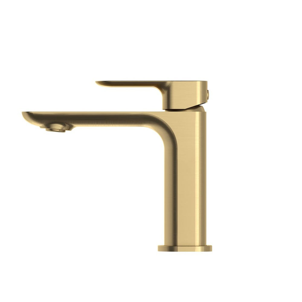 OSKAR BASIN MIXER 154MM BRUSHED GOLD
