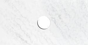 INSPIRE CLOUDY CARRARA ABOVE COUNTER SINGLE BOWL VANITY SOLID SURFACE STONE TOP (AVAILABLE IN 600MM, 750MM, 900MM AND 1200MM)