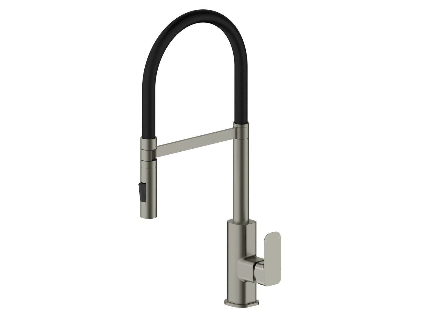 OSKAR PULL OUT SINK MIXER 565MM BRUSHED NICKEL