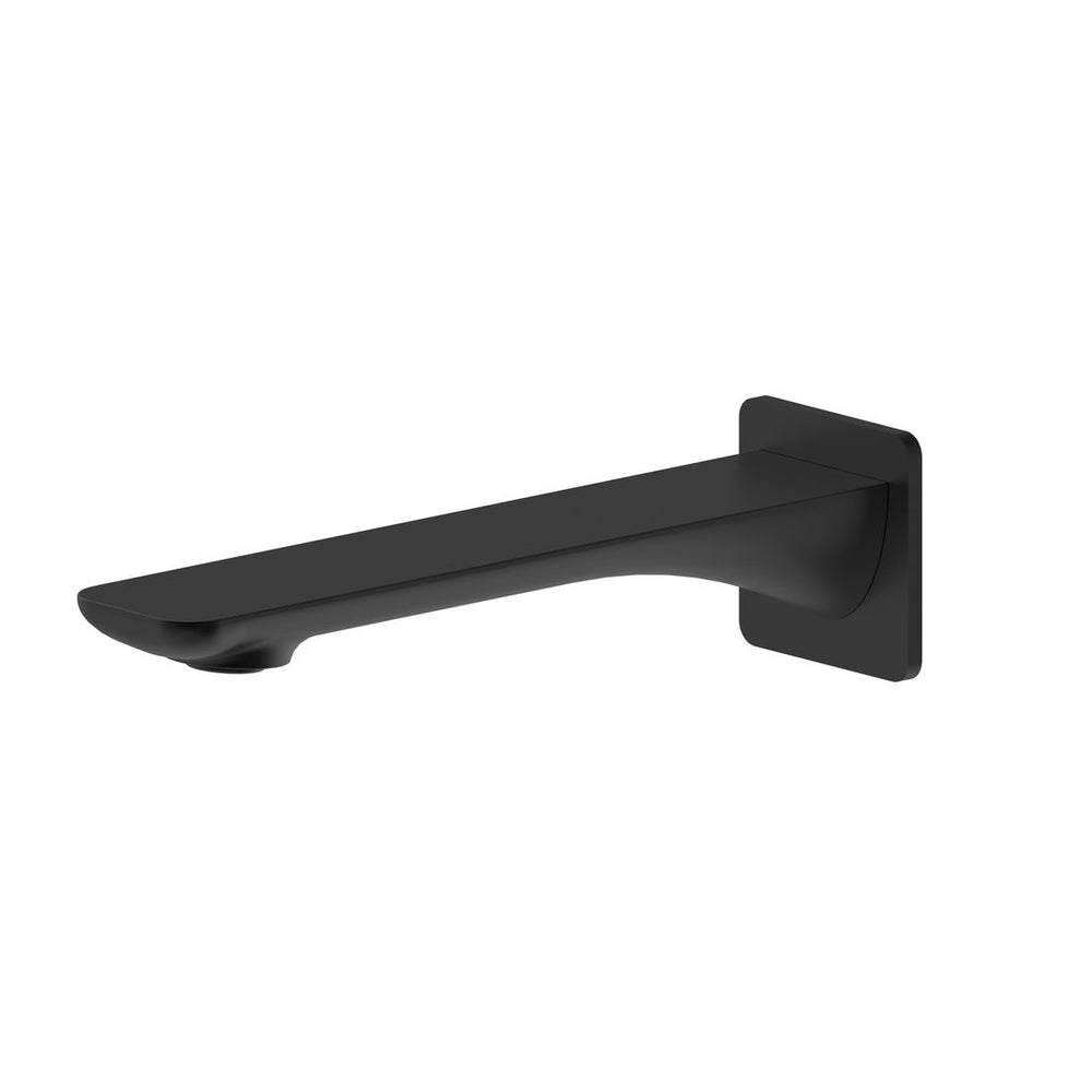 OSKAR BATH SPOUT 207MM MATTE BLACK