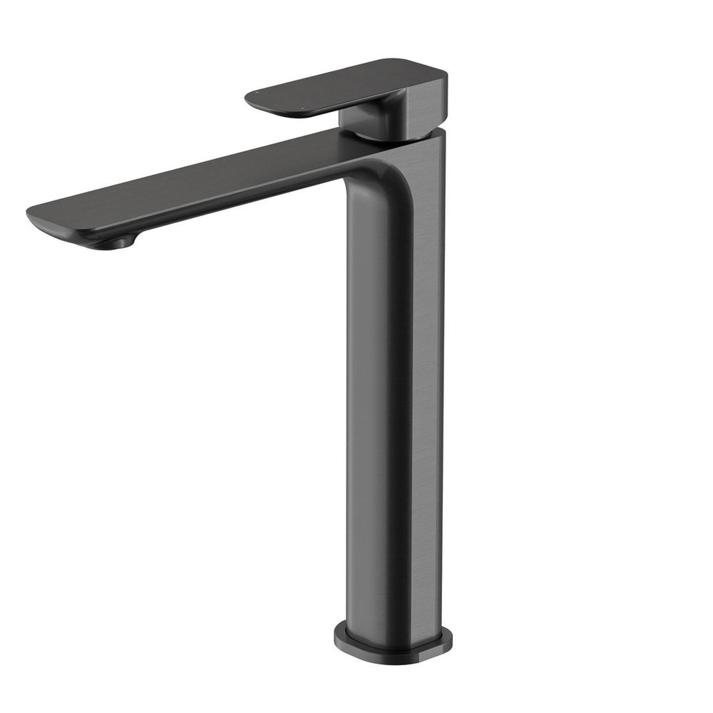 OSKAR TALL BASIN MIXER 281MM GUN METAL