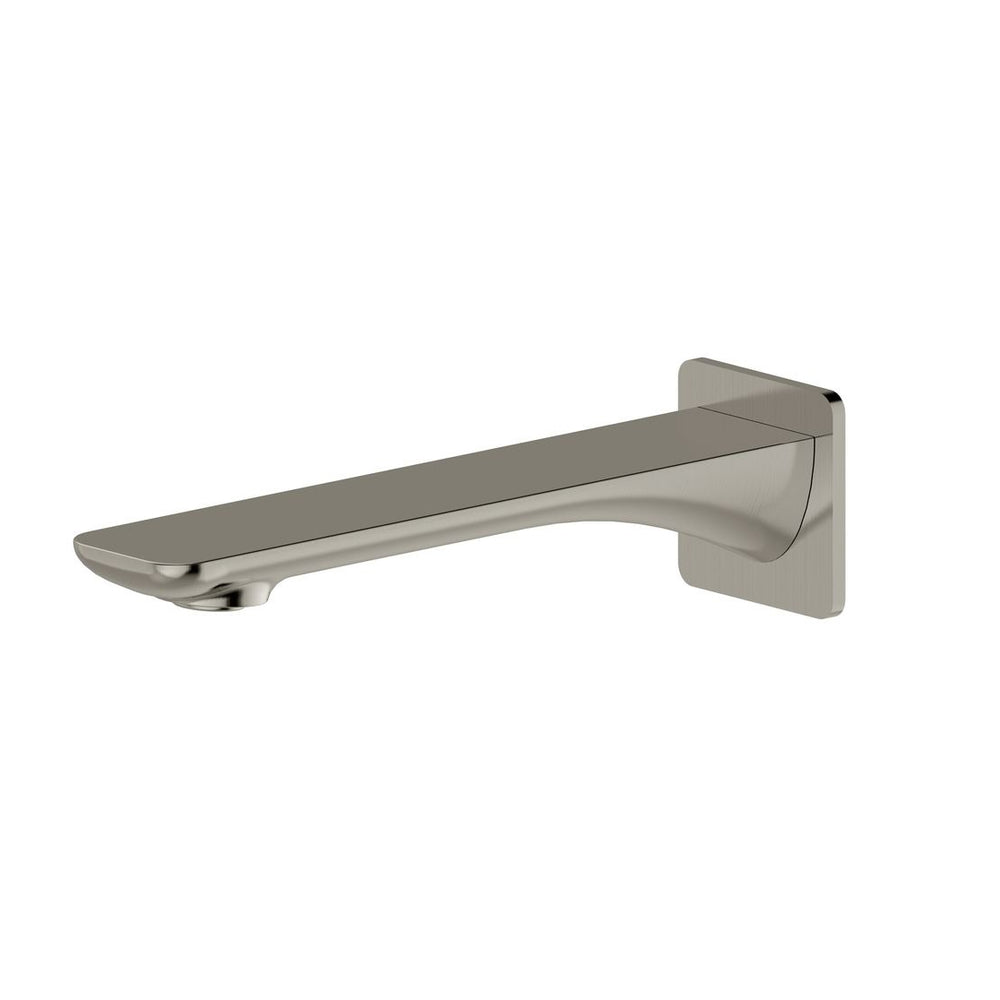 OSKAR BATH SPOUT 207MM BRUSHED NICKEL
