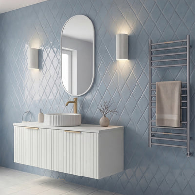 FIENZA BAYVIEW ULTRA WHITE MATTE 1200MM SINGLE BOWL WALL HUNG VANITY