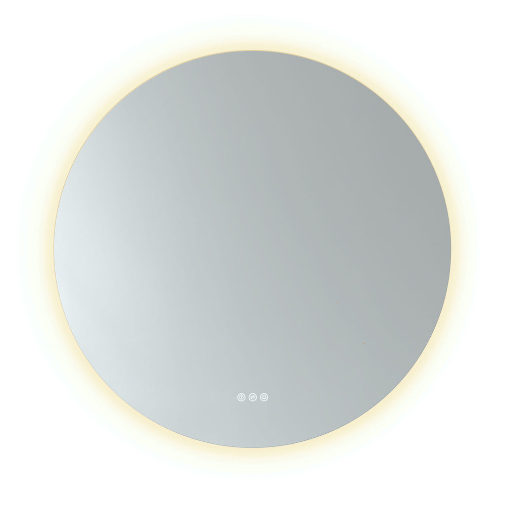 RADIANT HEATING FLESS FRAMELESS OLËK LED MIRROR 1000MM
