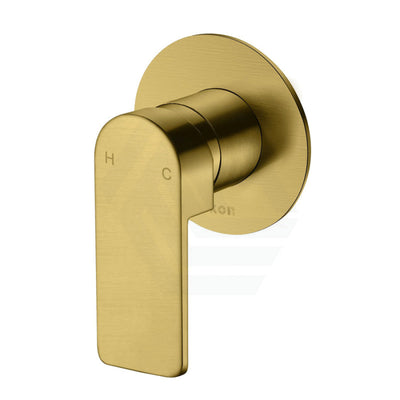 IKON FLORES WALL MIXER BRUSHED GOLD