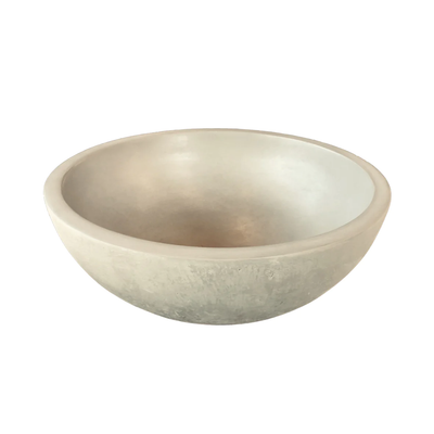 VEROTTI GRAND CENTRAL ABOVE COUNTER CONCRETE BASIN MATTE GREY 385MM