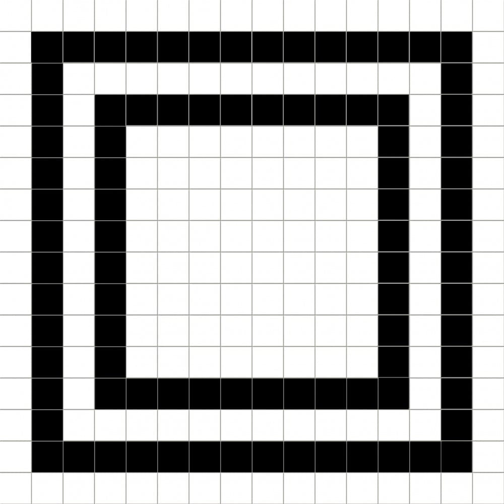 ELITE METRO GRID TILE SAMPLE (1PC)