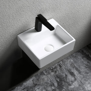 INFINITY ABOVE COUNTER CERAMIC BASIN MATTE WHITE 335MM