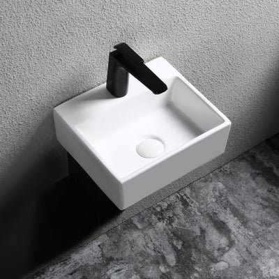 INFINITY ABOVE COUNTER CERAMIC BASIN MATTE WHITE 335MM