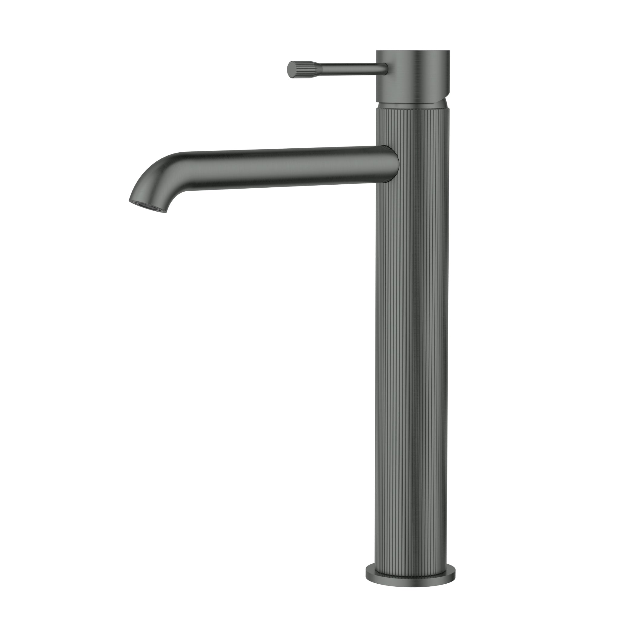 IKON LINIE BASIN MIXER HIGH RISE 230MM GUN METAL
