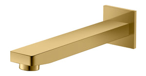 IKON CERAM WALL SPOUT BRUSHED GOLD