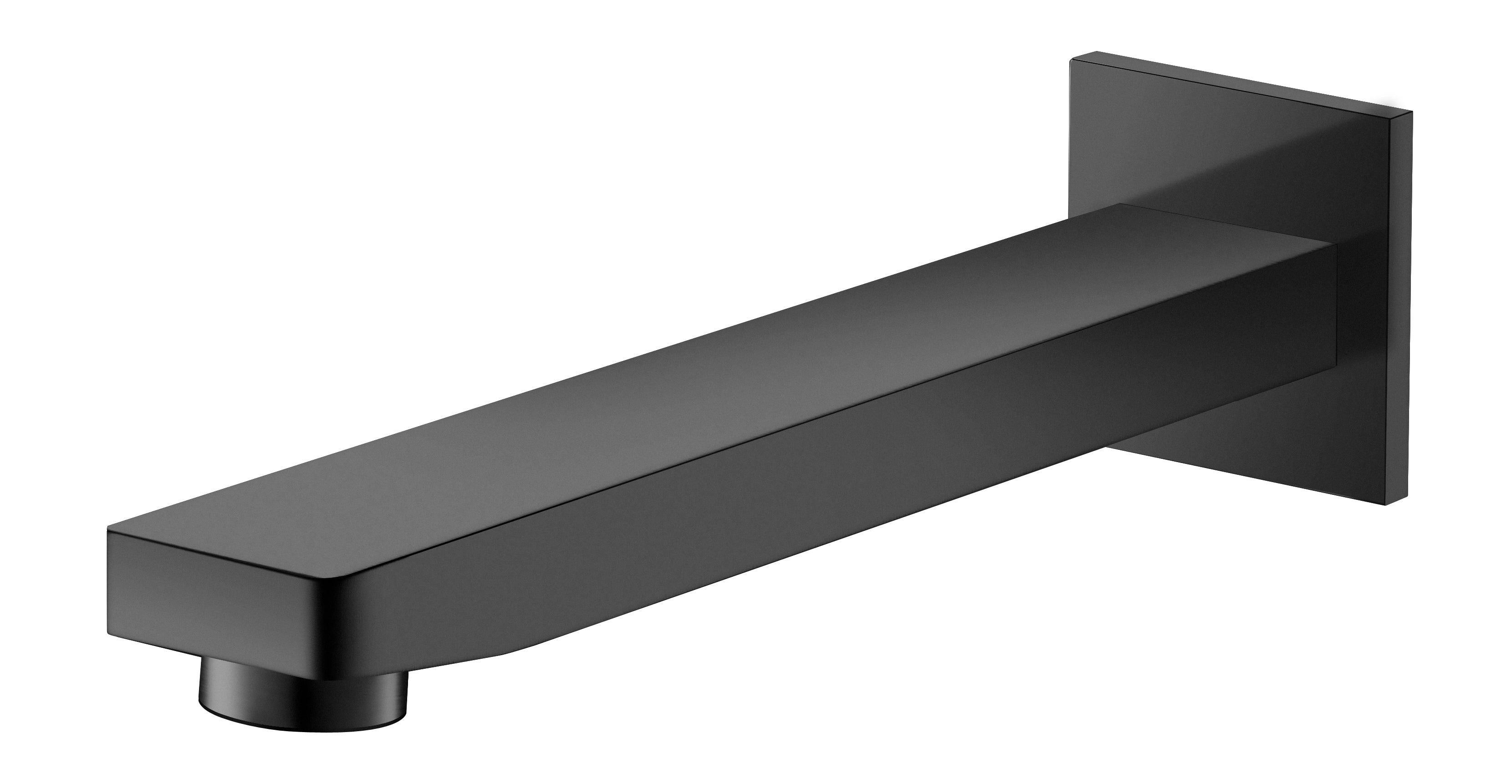 IKON CERAM WALL SPOUT MATT BLACK