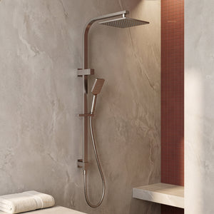 Ikon eden multifunction shower set 896mm brushed nickel