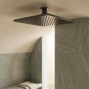 Ikon eden shower head 200mm matte black