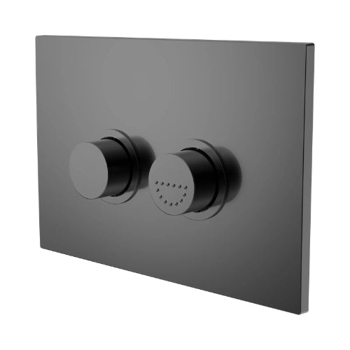 NERO MECCA CARE RAISED DISABLED CARE PNEUMATIC FLUSH BUTTONS PLATE DDA ACCESSIBLE TOILET COMPLIANT 245MM GUN METAL