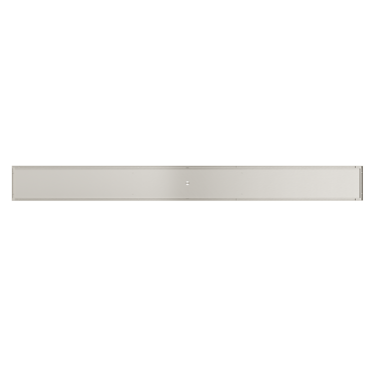 LINSOL EZYFLOW TILE INSERT DN89 LINEAR WASTE 1000MM BRUSHED NICKEL