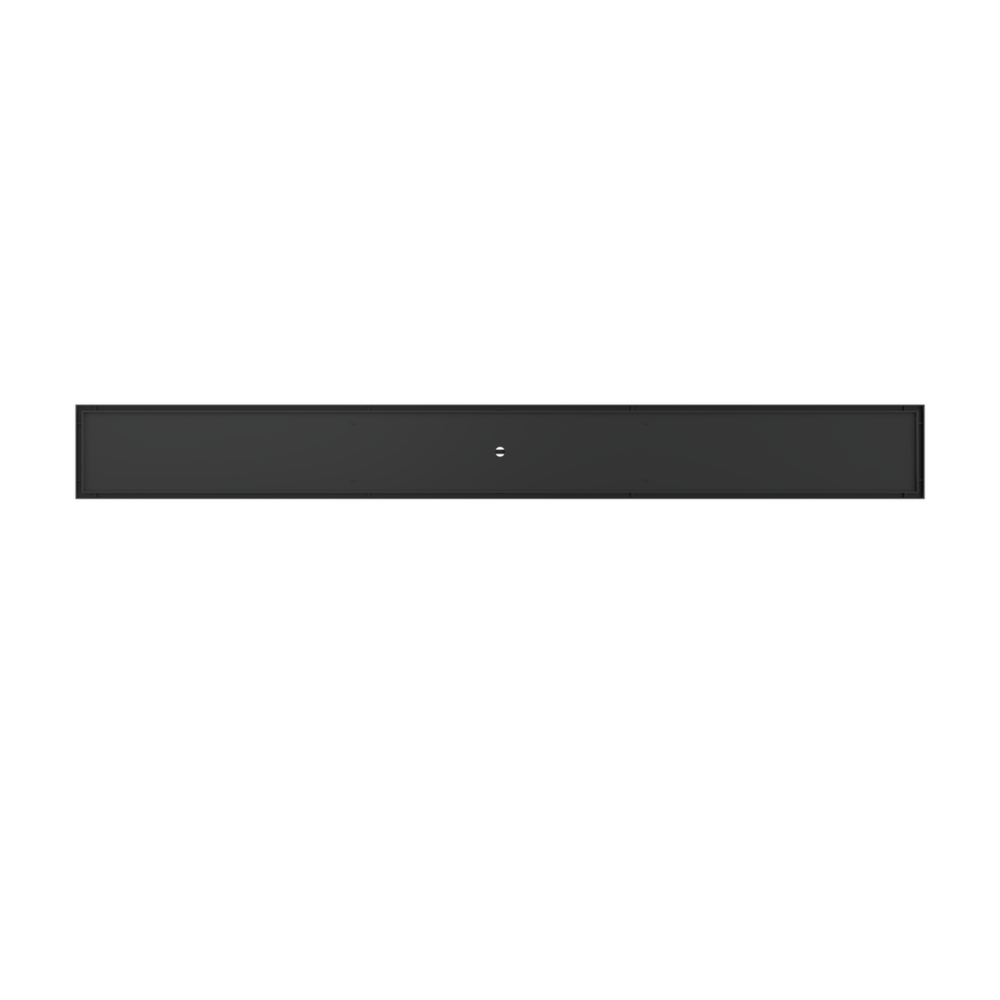 LINSOL EZYFLOW TILE INSERT DN64 LINEAR WASTE 1000MM MATTE BLACK