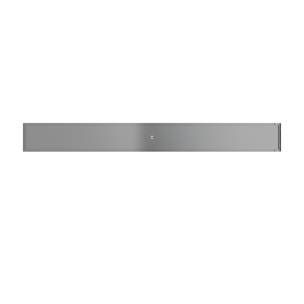 LINSOL EZYFLOW TILE INSERT DN64 LINEAR WASTE 1000MM GUN METAL