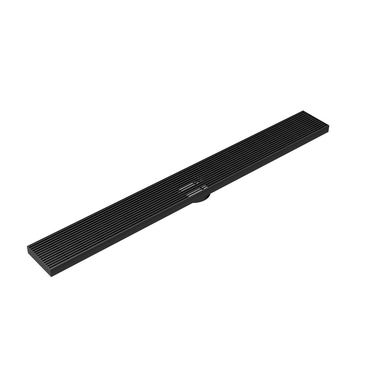 LINSOL EZYFLOW HEELGUARD DN64 LINEAR WASTE 1000MM MATTE BLACK