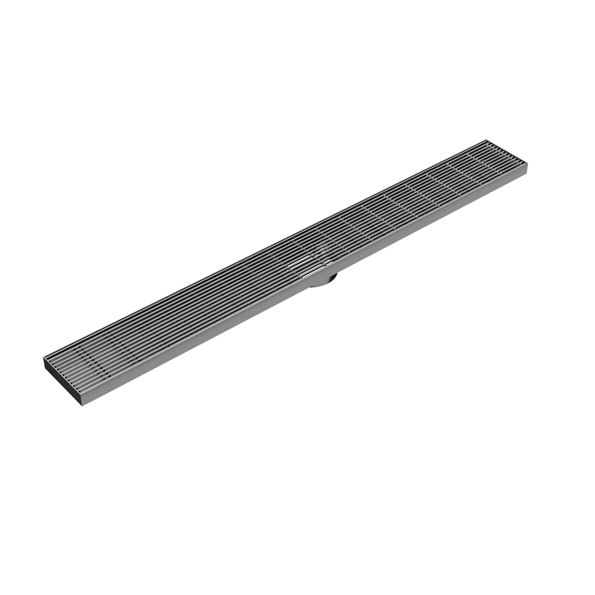 LINSOL EZYFLOW HEELGUARD DN89 LINEAR WASTE 1000MM GUN METAL