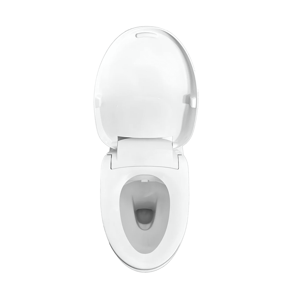 KOHLER VEIL BACK-TO-WALL TOILET WITH REMOTE CONTROL BIDET ELONGATED GLOSS WHITE