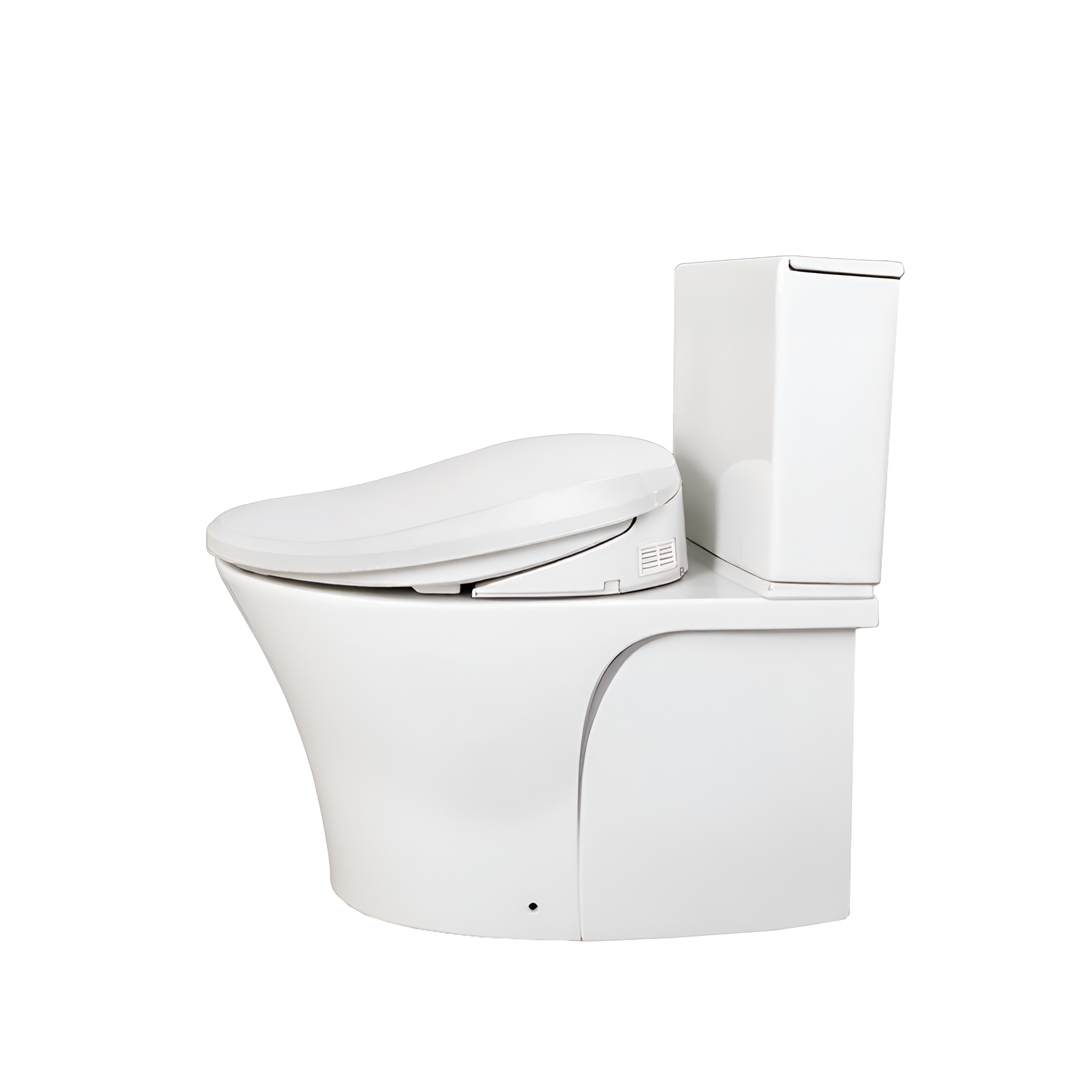 KOHLER VEIL BACK-TO-WALL TOILET WITH REMOTE CONTROL WASHLET ELONGATED GLOSS WHITE
