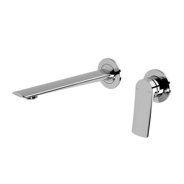 Phoenix Kusabi SwitchMix Wall Basin / Bath Mixer Set 200mm Complete Kit Chrome