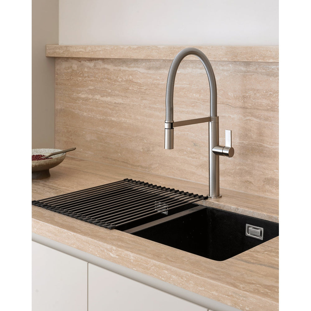PHOENIX 5000 SERIES DOUBLE BOWL SINK MATTE BLACK 802MM