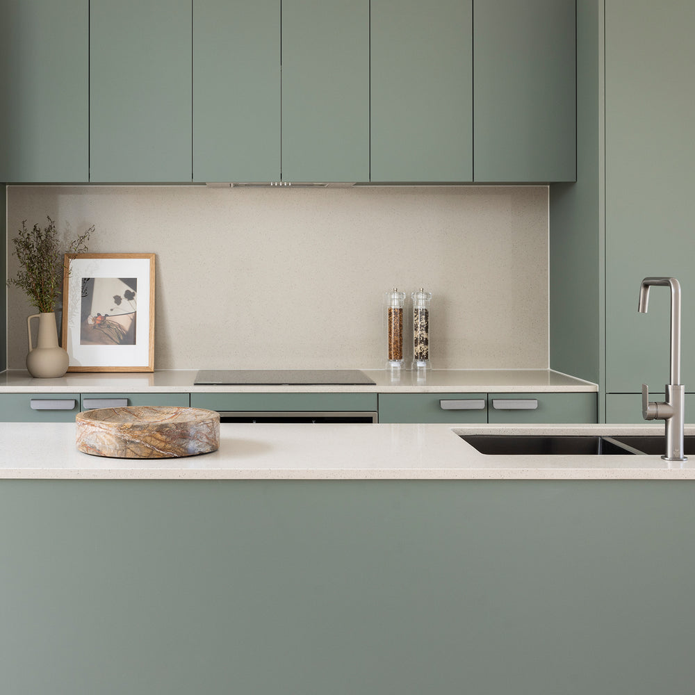 PHOENIX 4000 SERIES DOUBLE BOWL SINK 772MM BRUSHED CARBON
